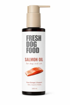 Лососевое масло Fresh Dog Food для собак и кошек 200 мл