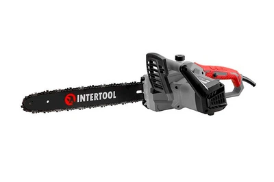 Електропила пила ланцюгова електрична Intertool DT-2200 1600Вт x 16" двигун бічний