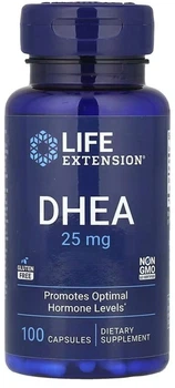 ДГЭА Life Extension DHEA 25 мг 100 капсул (737870335108)