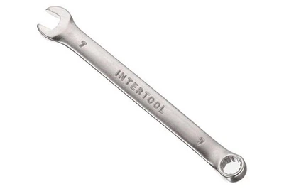 Ключ комбінований ріжково-накидний Intertool 7 мм HT-1207