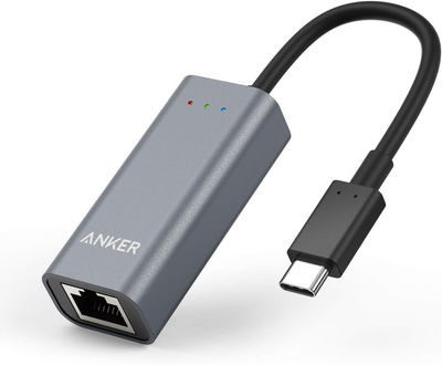 Мережевий адаптер Anker USB-C Gigabit Ethernet Adapter RJ45 1000mb/s