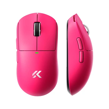 Мышь беспроводная игровая MCHOSE A5 v3 PAW3395, 26000 DPI 2,4G+Bluetooth Red