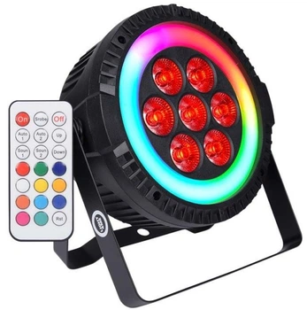 Сценічний прожектор Light4Me RINGO PAR з LED-кільцем (5908249813861)
