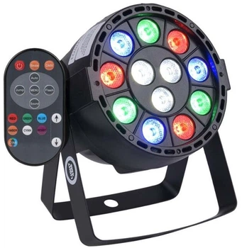 Reflektor sceniczny Light4Me P12 LED PAR RGBW (5908249814608)