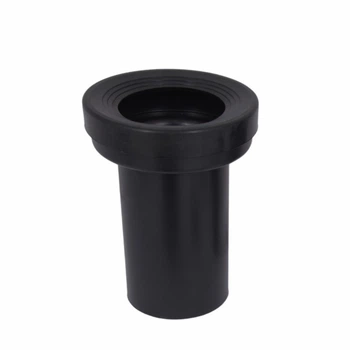 Патрубок Qtap зливний прямий DN90 140х140х186 мм для інсталяції Standard QTSTD167BL49808