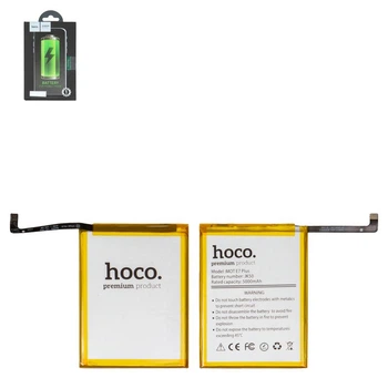 Акумулятор Hoco JK50 для Motorola Moto E40 XT2159, Moto G10 XT2127, Moto G20 XT2128, Moto G30 XT2129, Moto G50; Lenovo K12 Note, Li-Polymer, 3,8 В, 5000 мАг
