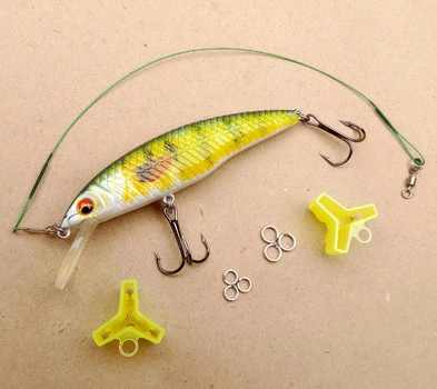 Воблер Bionic Minnow GOBASS Pro Max ОКУНЬ ДОВГИЙ 90мм 13г плаваючий Floating Гучний має рухомі металеві кульки до рибалки блешня спінінга ловлі хижака щуку окуня щуки судака жереха риболовлі хижої риби