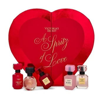 Подарочный набор мини-парфюмов Victoria’s Secret Heart Box, 5×7.5 мл