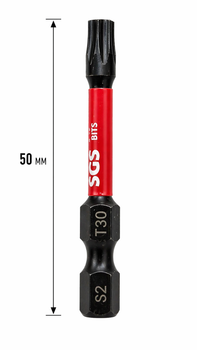 Бита impact TORX 30 x 50мм S2 (SGS)