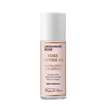 Крем-сыворотка для кожи вокруг глаз усиленного действия 4-D эффект Rose Peptide 4D Ukrainian Rose 30 мл 4820259842888