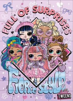 Набор пазлов Tweens Fierce Style, 60 элементов, LP60-003