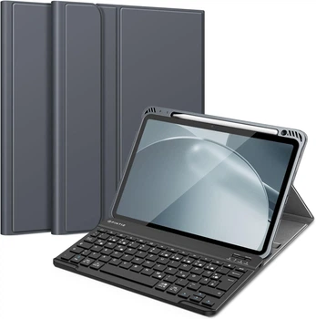 Чохол-клавіатура Fintie HB030 для Apple iPad Air 5 / Air 4 10.9" Сірий b10