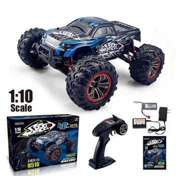 RC машинка HOSHI N516 1:10 4WD до 50 км/ч — большой внедорожник, полный привод