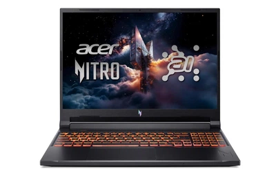 Ноутбук Acer Nitro V 16 AI ANV16-42-R0BK (NH.QYXET.00A), AMD Ryzen 7 260, NVIDIA GeForce RTX 5060, 16Гб/1Тб, Windows 11, Black