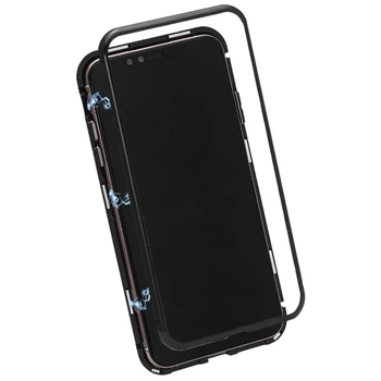 Чехол для Samsung S8 Plus (G955), магнитный, со стеклянной крышкой