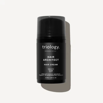 Крем для блиску, ідеальної гладкості та шовковистості волосся Hair Architect Triology.