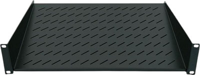 Półka do szafy Intellinet 1U 19'' 150 mm czarna (766623712491)