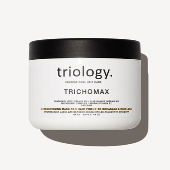 Укрепляющая маска для волос склонных к ломкости и выпадению Trichomax Triology.