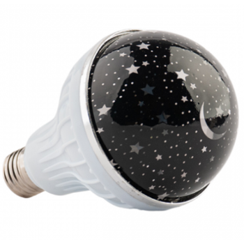 Лампа проектор звездного неба E27 6Вт Star Master Bulb 601-HX