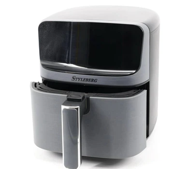 Аэрофритюрница безмасляная аэрогриль Styleberg 1571G 6.5 л мультипечь фритюрница с цифровым управлением 2000 Вт