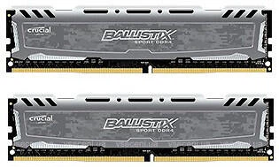Оперативная память Crucial DDR4-2400 32768MB PC4-19200 (Kit of 2x16384) Ballistix Sport LT (BLS2C16G4D240FSB)