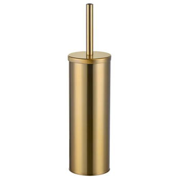 Йоржик для унітазу підлоговий Mixxus Ellipse-TB0202 Brushed Gold (колір матове золото) (MI8401)
