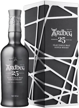 Віскі Ardbeg 25 YO 46% 0.7 л в подарунковій упаковці (5010494963977)
