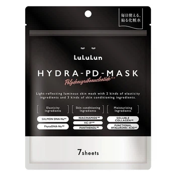 LULULUN Face Mask Hydra PD відновлювальна маска з двома типами PDRN, 7 шт