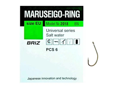 Гачок для мирної риби BRIZ Maruseigo-universai №5 (10 шт/уп) 2018BN