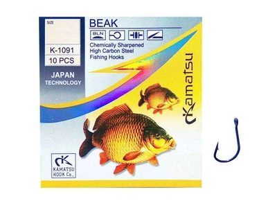 Гачок для мирної риби Kamatsu Beak №2 (8 шт/уп) K-1091