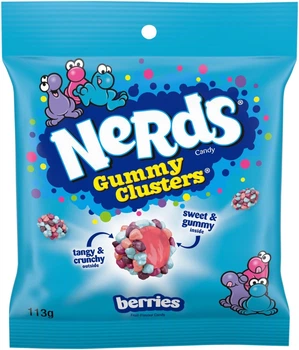 Желейні цукерки Nerds Gummy Cluster Berry 113 г (1230000131049)