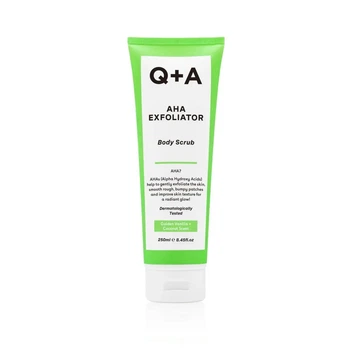 Скраб для тіла з AHA-кислотами Q+A AHA Exfoliator Body Scrub, 250 ml