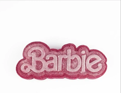 Бомбочка-гейзер для ванной Top Beauty в Barbie-стиле Розово-белый 180 г