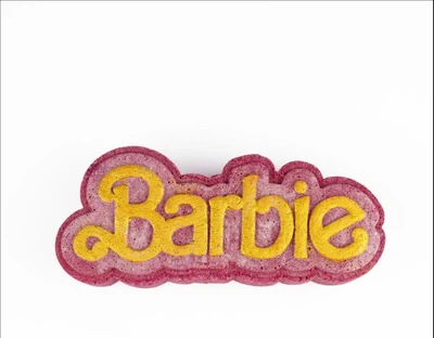Бомбочка-гейзер для ванной Top Beauty в Barbie-стиле Золото-розовый 180 г