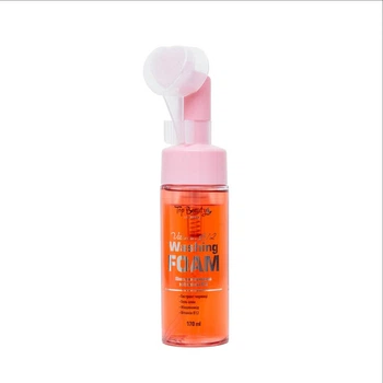 Пенка для умывания Top Beauty Vitamin B12 Washing Foam для ежедневного очищения кожи лица с щеточкой 170 мл
