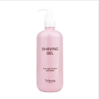 Жіночий гель для комфортного та безпечного гоління Top Beauty Shaving Gel 400 мл