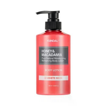 Лосьон для тела Белый Мускус Kundal Honey & Macadamia Pure Body Lotion White Musk 500 мл