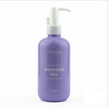 Гель для вмивання Top Beauty Washing Gel Microbiome Care для делікатного щоденного очищення шкіри обличчя 250 мл