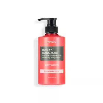 Лосьон для тела Английская роза Kundal Honey & Macadamia Pure Body Lotion English Rose 500 мл