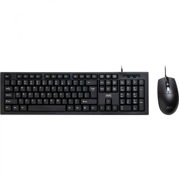 Комплект AOC KM160B USB UA Black (KM160B/97) (22065)