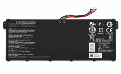 Акумулятор для ноутбука Acer AC14B18J AC14B8K Aspire E3-111 E3-112 E3-112M ES1-511 ES1-512 V5-132 V5-122 V3-111 Chromebook C810 CB5-571 Nitro AN515 11.4V 3508mAh
