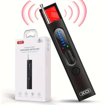 Портативный детектор жучков XO CRP01 infrared detector anti eavesdropping/anti eavesdropping Черный