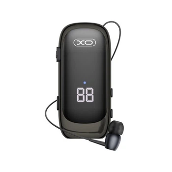 Bluetooth-гарнитура XO BE51 Lavalier Stretch Черная