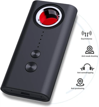 Портативный детектор жучков XO CRP03 Display-Equipped Smart Detector Черный