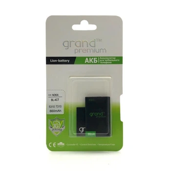 Аккумулятор GRAND Premium for Nokia BL-4CT