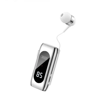 Bluetooth-гарнитура XO BE37 with digital displey Черная