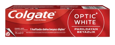 Зубна паста Colgate Optic White Сяюче Відбілювання 75 мл (6920354829918)