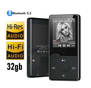 MP3 плеер Benjie M12 Bluetooth 5.3 Hi-Fi 32Gb