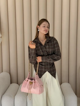 Сумка женская Chanel 25 Small Handbag Premium розовая