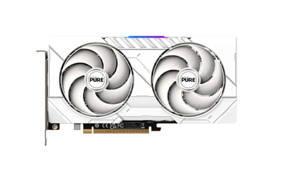 SAPPHIRE Відеокарта Radeon RX 9060 XT 16GB GDDR6 PURE GAMING OC білий